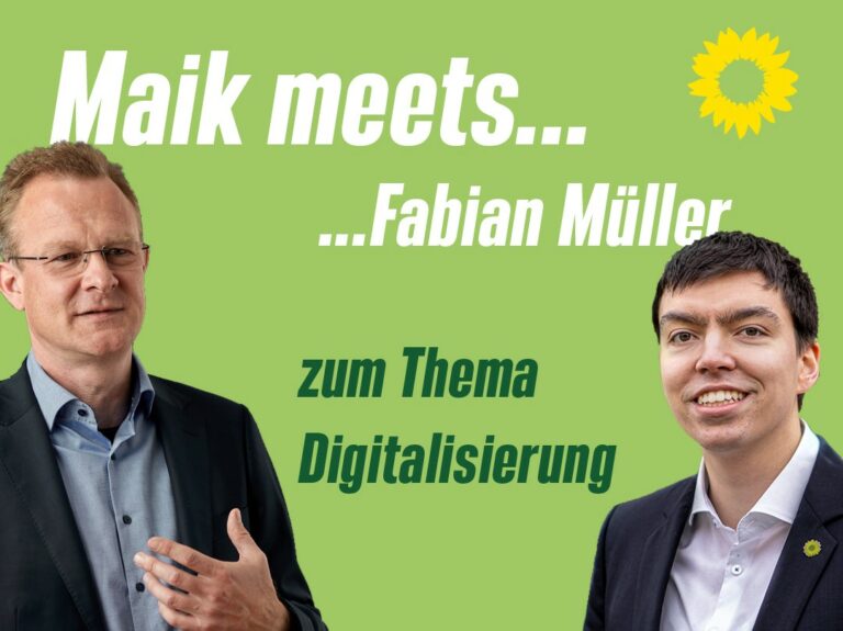 „Maik meets Fabian Müller“ zum Thema Digitalisierung