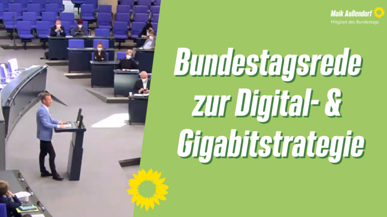 Bundestagsrede: Für eine gemeinwohlorientierte Digitalisierung