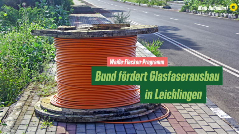 Bund fördert Glasfaserausbau in Leichlingen und schließt weiße Flecken