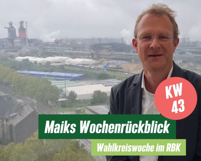 Wochenrückblick KW 43 – NRW-Reise der AG Wirtschaft