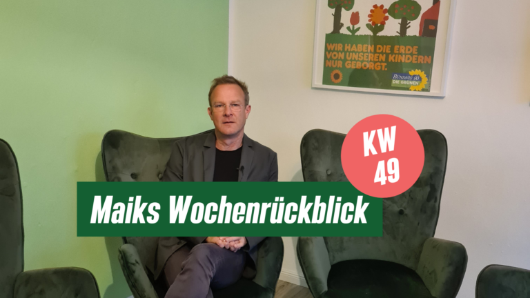 Wochenrückblick KW 48: Kenia, Bundestag und Listenaufstellung