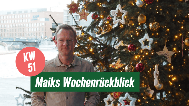 Wochenrückblick KW 51: Wirtschaftspolitik